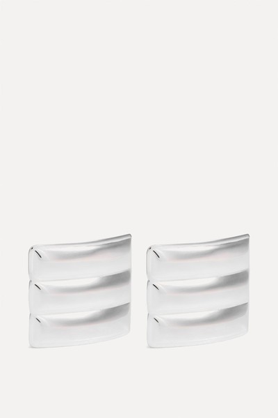 Cesi Sterling Silver Stud Earrings from Louis Abel