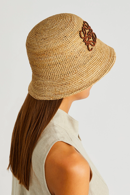 Anagram Raffia Bucket Hat, £450 | Loewe