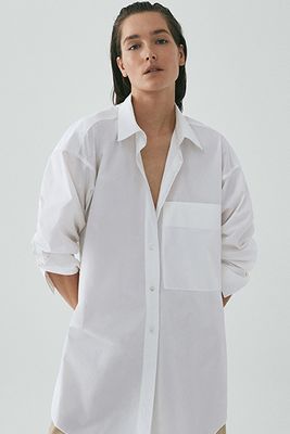 Limited Edition Pleated Back Shirt from Massimo Dutti