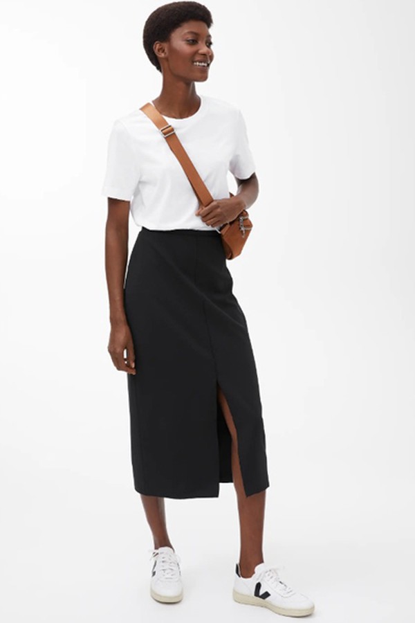 Jersey Pencil Skirt from Arket