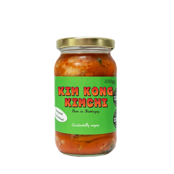 Unpasteurised Vegan Kimchi from Kim Kong Kimchi