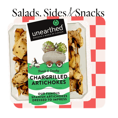 Chargrilled Artichokes from Unearthed