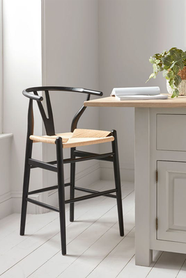 Elm Bow Back Counter Stool from Cox & Cox