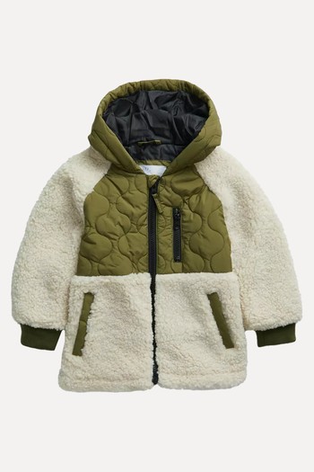 Borg & Quilted Jacket  from TU