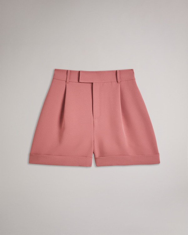 Kelsyas Pleat Front Tailored Shorts