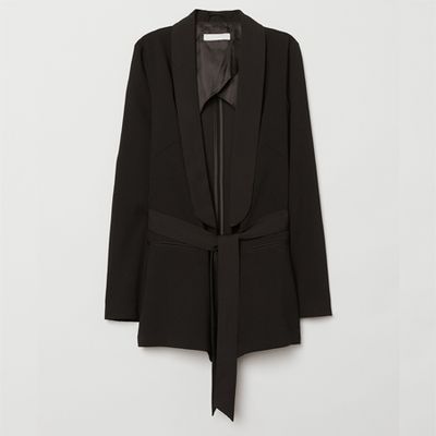 Jacket With A Tie Belt from H&M