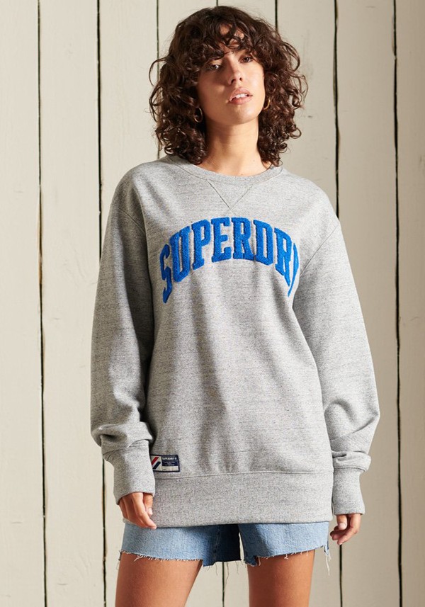 Varsity Arch Loose Crew Sweatshirt from Superdry