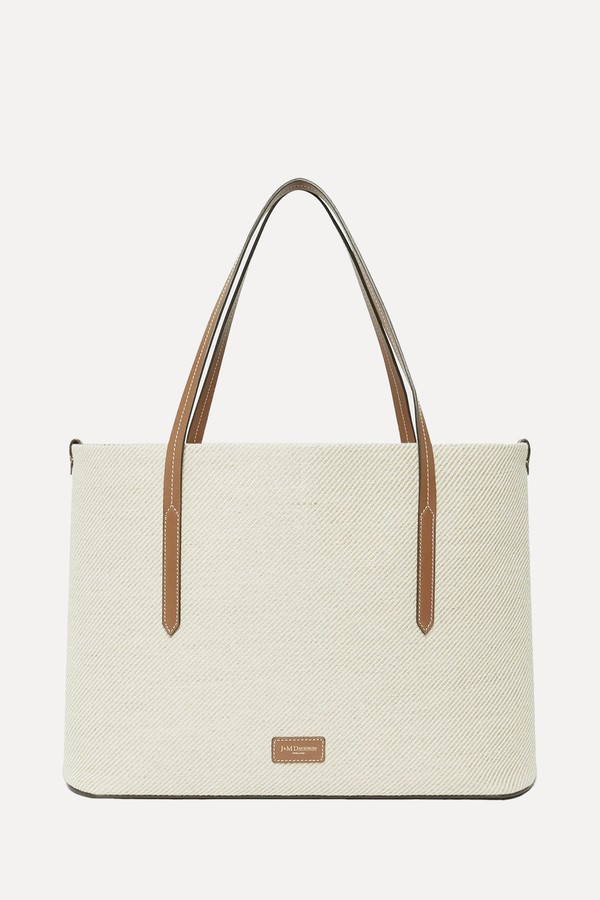 Canvas Dart East West Bag from J&M Davidson