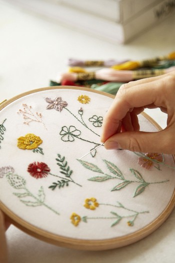 Easy Embroidery Kit from Wool & The Gang