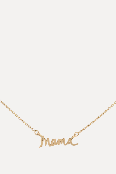 Handwritten Mama Necklace from Aurum + Grey 