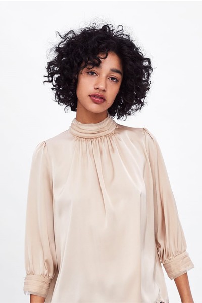 Glossy Blouse from Zara