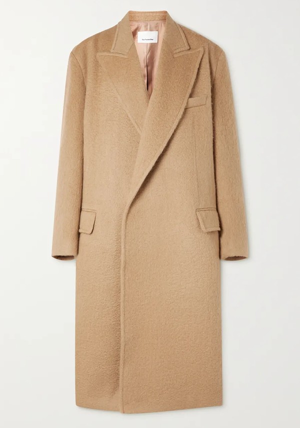 John Oversized Camel Coat from Frankie Shop