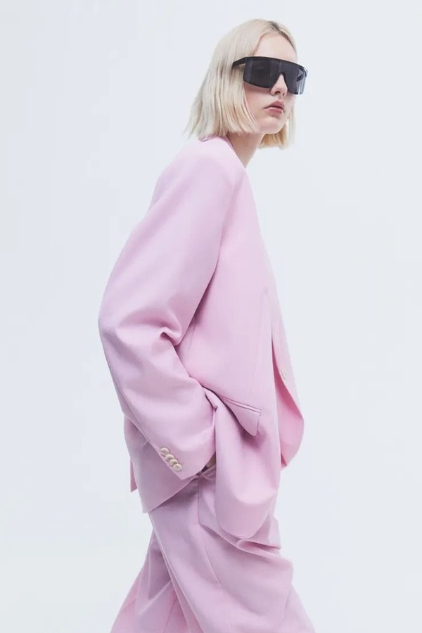 Oversized Single-Breasted Blazer from H&M