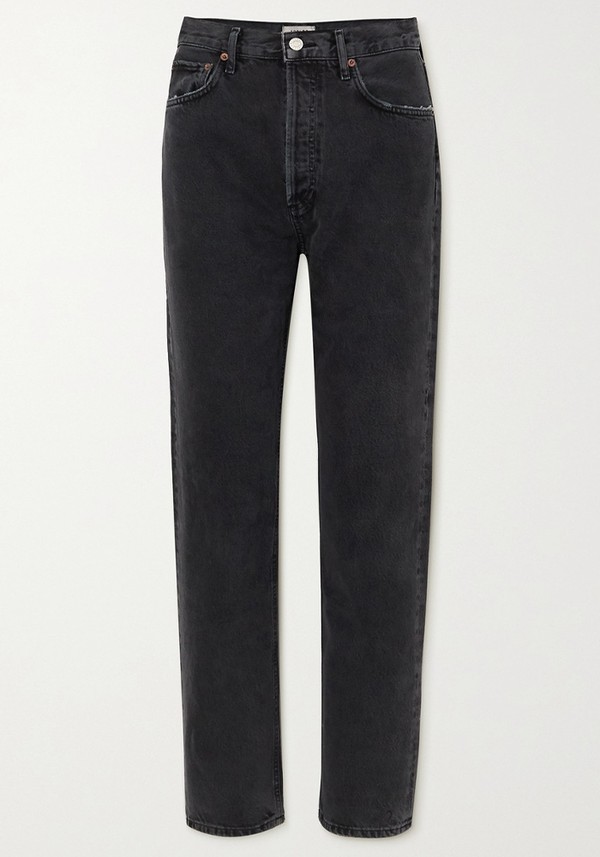 90s Organic High-Rise Straight-Leg Jeans from Agolde