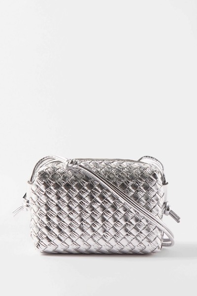 Loop Mini Intrecciato-Leather Cross-Body Bag from Bottega Veneta