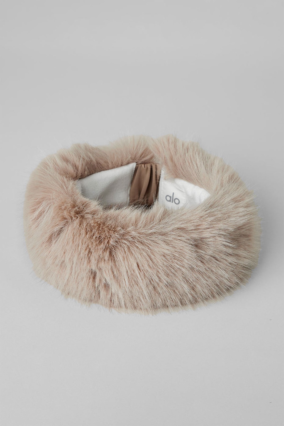 Faux Fur Wintersun Headband from Alo