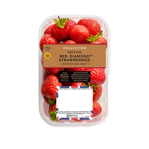 British Red Diamond Strawberries from Marks & Spencer 