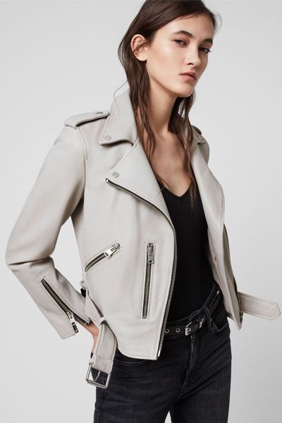 Balfern Leather Biker Jacket