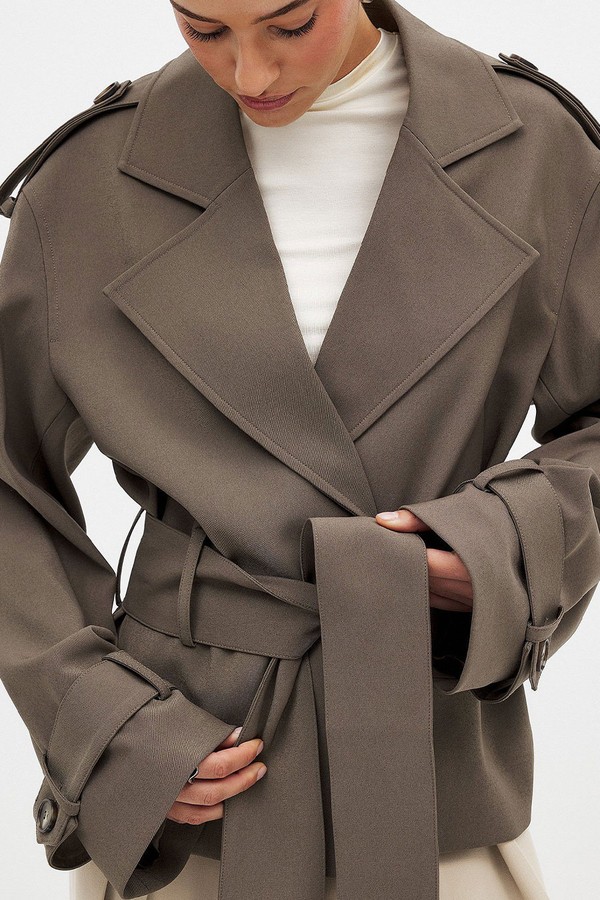 Soft Belted Trenchcoat