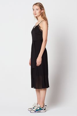 Long Floaty Dress With Thin Straps from Sandro 