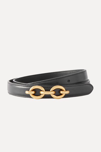 Maillon Leather Belt from Saint Laurent