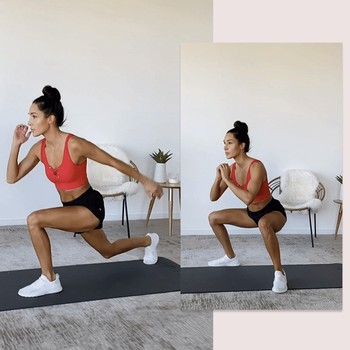 Workout At Home: Kayla Itsines’ Lower Body Circuit 