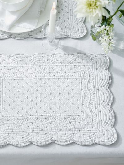 Brittany Placemats - Set Of 2 from The White Company