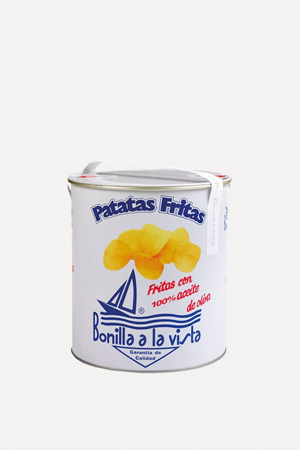 Olive Oil & Sea Salt Crisps Tin from Bonilla