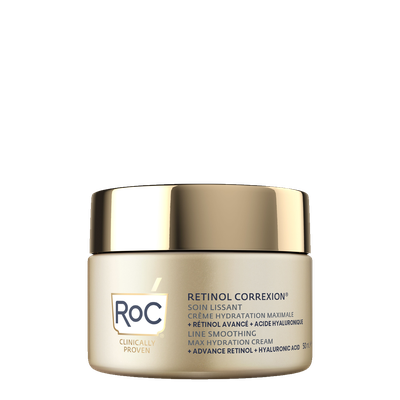 Retinol Correxion Line Smoothing Max Hydration Cream from RoC