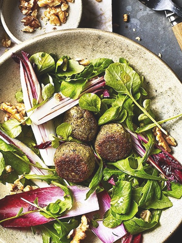 Mushroom & Blue Cheese Quinoa Balls