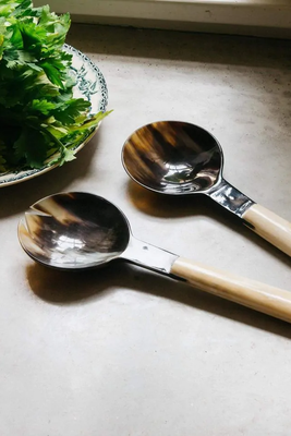 Horn And Bone Salad Servers from Graham & Green