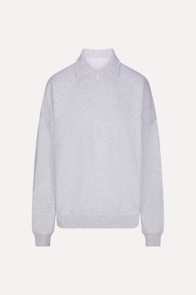 Oversized Quarter Zip Pullover from Skims