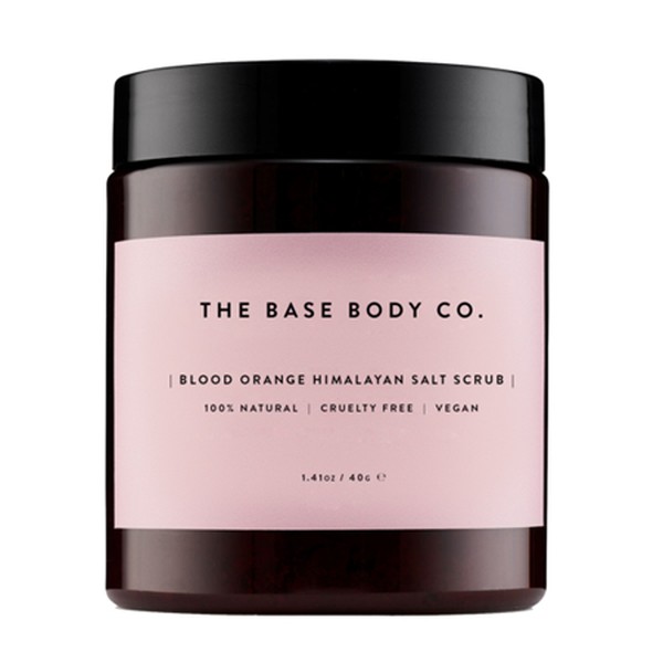 Blood Orange Salt Body Scrub from The Base Body Co.