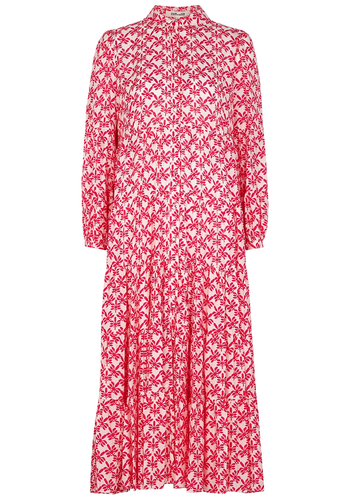 Gal Printed Shirt Dress from DVF