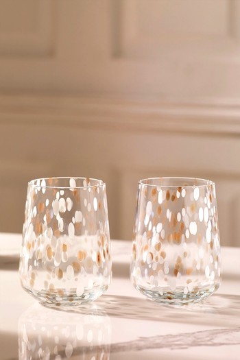 Confetti Tumbler Glasses, £14