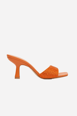 Glitter High-Heeled Sandals from Mango