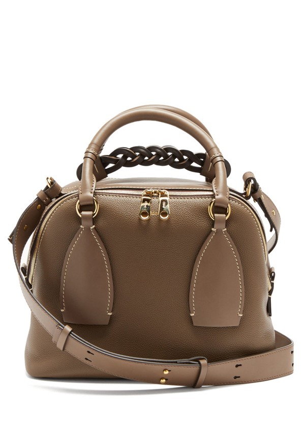 Daria Medium Leather Cross-Body Bag