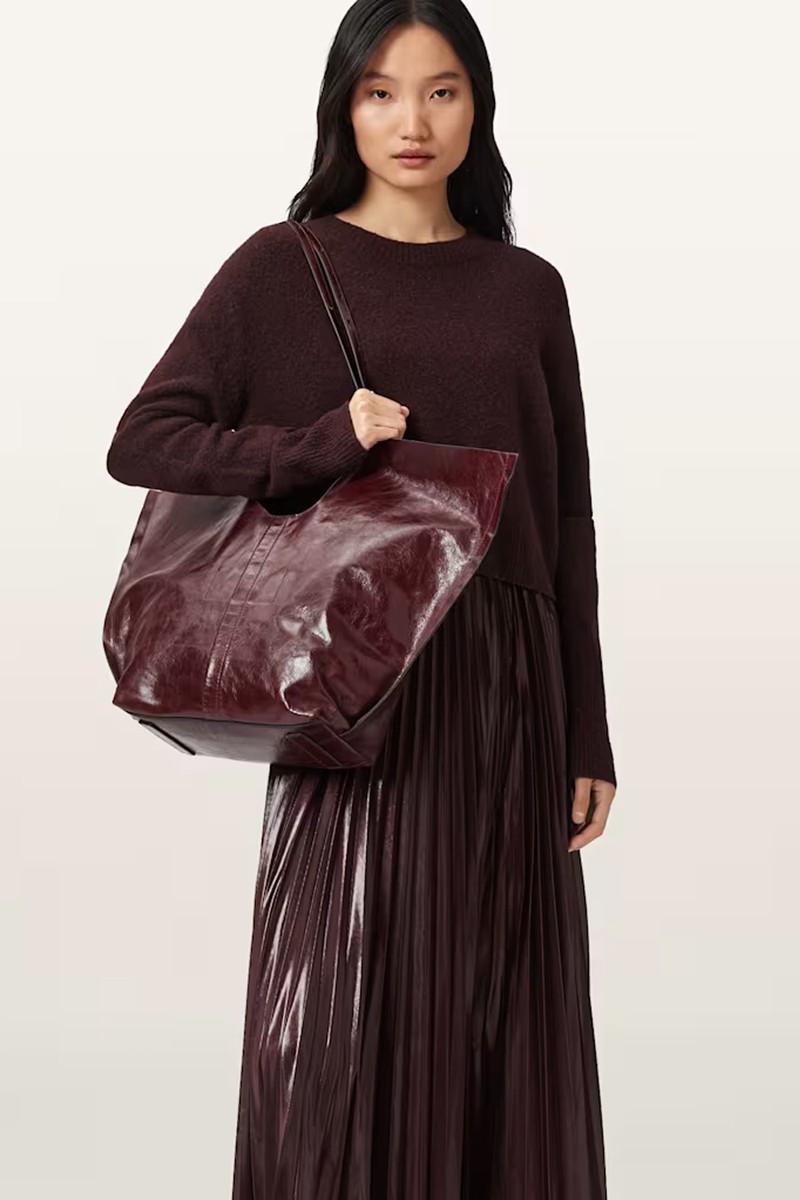 Ara Leather Tote Bag from AllSaints