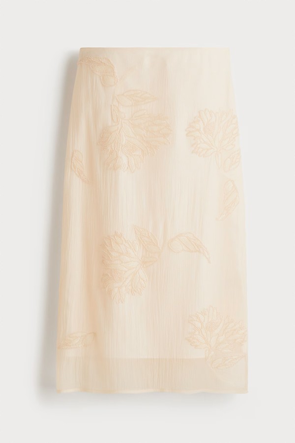 Bead-Embroidered Skirt from H&M