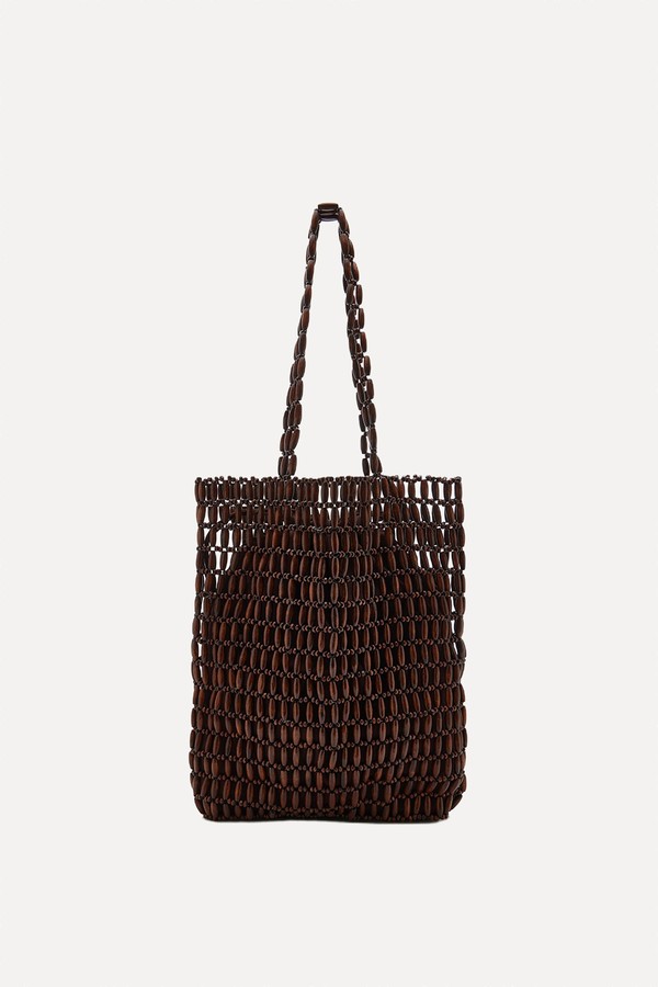 La Isla Rita Beaded Tote Bag from Marlies Grace