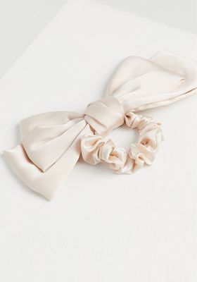 Oversized Bow Hair Scrunchie from My Accessories London