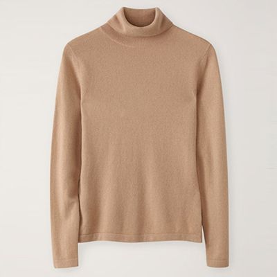 Cashmere Roll Neck Sweater from Pure