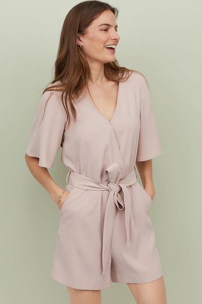 Crêpe Playsuit from H&M