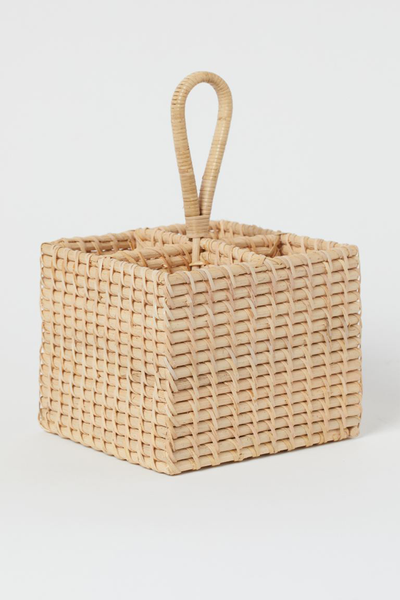 Rattan Cutlery Basket from H&M