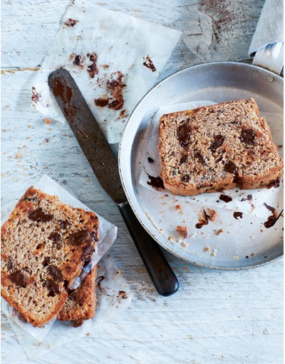 Chocolate & Almond Banana Bread