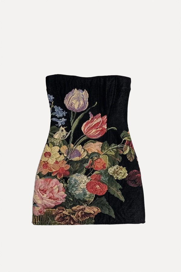 Floral Tapestry Dress 