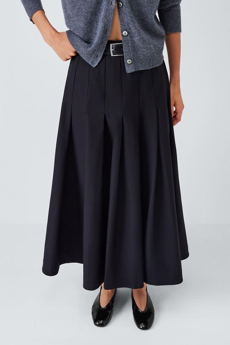 Helm Leather High Vamp Ballerina Pumps from John Lewis