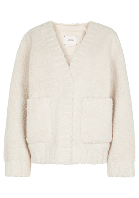 Twist On Faux Shearling Jacket from Dorothy Schumacher