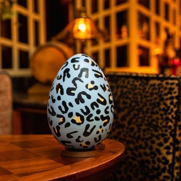 Leopard-Print Chocolate Egg from Il Gattopardo