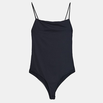 Strappy Stretch Bodysuit from Zara